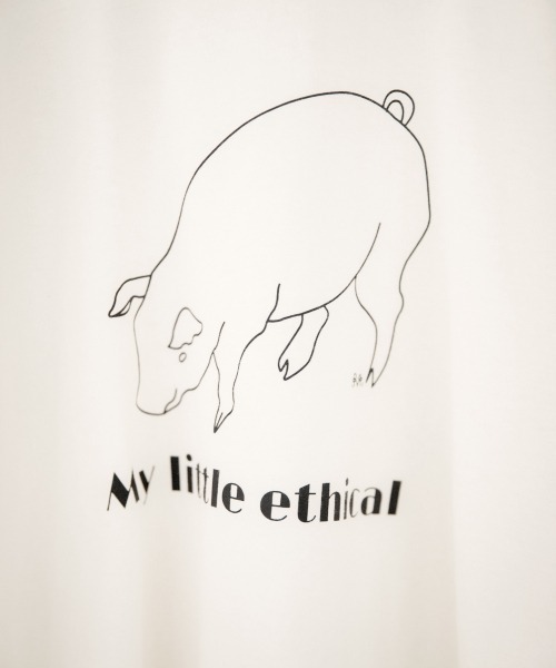 LOWRYS FARM(ローリーズファーム)の「monmimiブタサンT 954820(Tシャツ/カットソー・キッズ・オフホワイト/グリーン/ピンク・110cm/120cm/130cm/140cm/150cm/XXX-LARGE)」の15枚目の写真