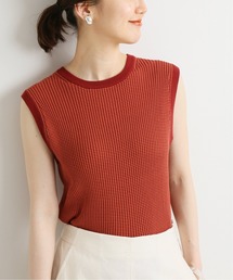 IENA | ハイツイストリブボーダープルオーバー◆(ニット/セーター)