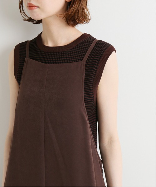 IENA（イエナ）の「ハイツイストリブボーダープルオーバー◆（ニット/セーター・レディース・ブラウン/ネイビー/レッド・FREE）」の16枚目の写真