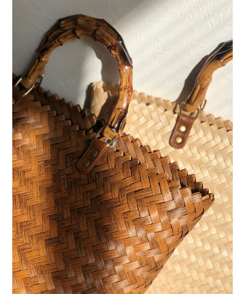 Bamboo カゴバッグ f826567aa58153965146133fcb5200