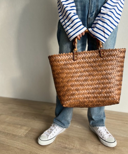 【OURO】LEATHER BASKET BAG [正規品] バスケットバック 韓国 145967305_o2.jpg?