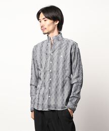 HIDEAWAYS NICOLE | タックジャカードシャツ(シャツ/ブラウス)