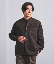 UNITED ARROWS | ＜UNITED ARROWS＞ フェイクスエード バンドカラー†(シャツ/ブラウス)