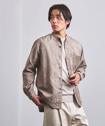 UNITED ARROWS | ＜UNITED ARROWS＞ フェイクスエード バンドカラー†(シャツ/ブラウス)