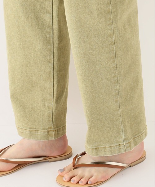 Simplicite（サンプリシテ）の「ワークデニムサロペット◆（サロペット/オーバーオール・レディース・ブラック/ベージュ・FREE）」の15枚目の写真