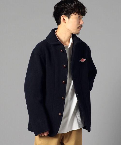 DANTON（ダントン）の「【DANTON/ダントン】ウールパイル丸えり