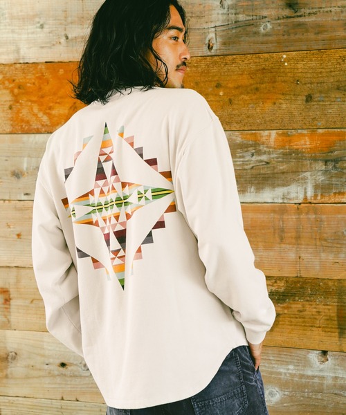 PENDLETON(ペンドルトン)の「【PENDLETON(ペンドルトン)】スウェット(スウェット・メンズ・ブラック/グレー/ブラウン系4/アイボリー/ネイビー/ベージュ/ナチュラル/ブルー・MEDIUM/LARGE)」の6枚目の写真