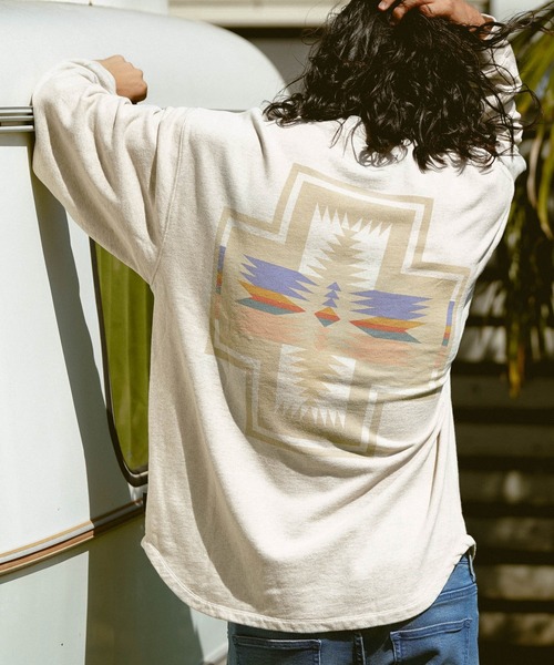 PENDLETON(ペンドルトン)の「【PENDLETON(ペンドルトン)】スウェット(スウェット・メンズ・ブラック/グレー/ブラウン系4/アイボリー/ネイビー/ベージュ/ナチュラル/ブルー・MEDIUM/LARGE)」の7枚目の写真