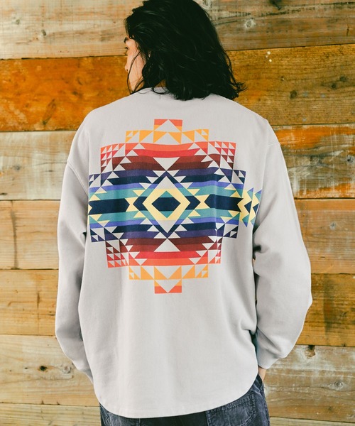 PENDLETON(ペンドルトン)の「【PENDLETON(ペンドルトン)】スウェット(スウェット・メンズ・ブラック/グレー/ブラウン系4/アイボリー/ネイビー/ベージュ/ナチュラル/ブルー・MEDIUM/LARGE)」の3枚目の写真