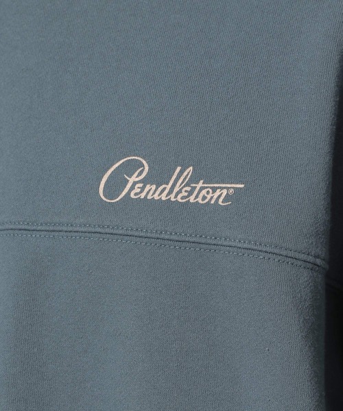 PENDLETON(ペンドルトン)の「【PENDLETON(ペンドルトン)】スウェット(スウェット・メンズ・ブラック/グレー/ブラウン系4/アイボリー/ネイビー/ベージュ/ナチュラル/ブルー・MEDIUM/LARGE)」の9枚目の写真
