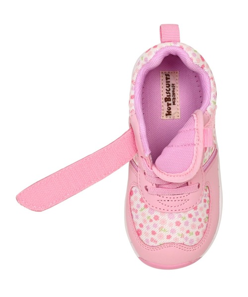 新品ミキハウスメッシュ編みキッズサンダル19cm