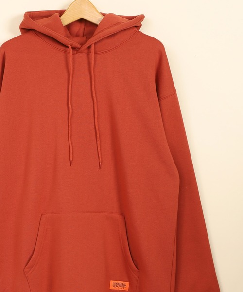 UNIVERSAL OVERALL(ユニバーサルオーバーオール)の「【UNIVERSAL OVERALL】T/C SWEAT HOODIE / 裏起毛プルオーバーパーカー(パーカー・メンズ・ベージュ系その他/ホワイト/オレンジ系/オフホワイト/ブラック/グリーン系・SMALL/MEDIUM/LARGE)」の6枚目の写真