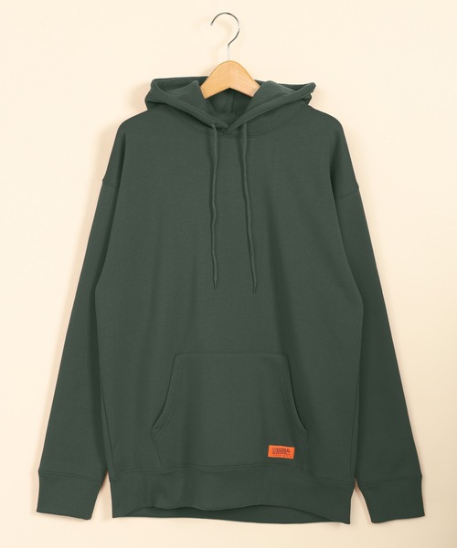 UNIVERSAL OVERALL(ユニバーサルオーバーオール)の「【UNIVERSAL OVERALL】T/C SWEAT HOODIE / 裏起毛プルオーバーパーカー(パーカー・メンズ・ベージュ系その他/ホワイト/オレンジ系/オフホワイト/ブラック/グリーン系・SMALL/MEDIUM/LARGE)」の10枚目の写真