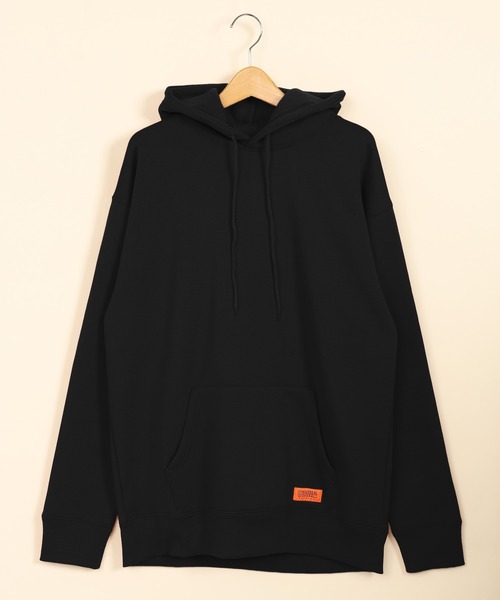 UNIVERSAL OVERALL(ユニバーサルオーバーオール)の「【UNIVERSAL OVERALL】T/C SWEAT HOODIE / 裏起毛プルオーバーパーカー(パーカー・メンズ・ベージュ系その他/ホワイト/オレンジ系/オフホワイト/ブラック/グリーン系・SMALL/MEDIUM/LARGE)」の8枚目の写真