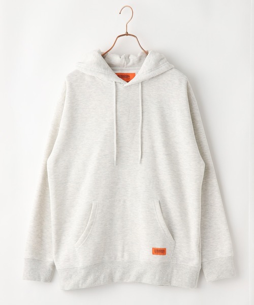 UNIVERSAL OVERALL(ユニバーサルオーバーオール)の「【UNIVERSAL OVERALL】T/C SWEAT HOODIE / 裏起毛プルオーバーパーカー(パーカー・メンズ・ベージュ系その他/ホワイト/オレンジ系/オフホワイト/ブラック/グリーン系・SMALL/MEDIUM/LARGE)」の16枚目の写真
