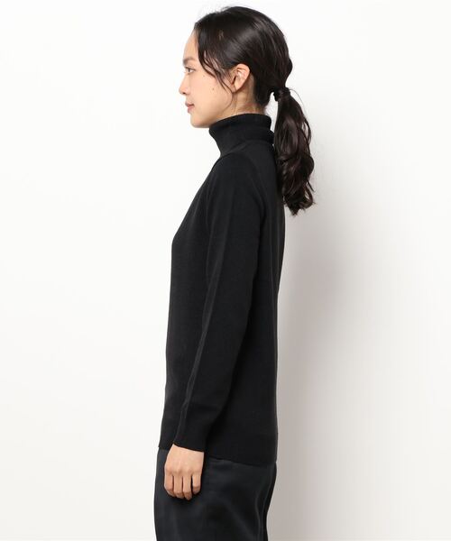 Honeys（ハニーズ）の「あったかタートルネック（ニット/セーター・レディース・ブラック/ブルー/モカ/ホワイト系その他/グレー系その他/ブラウン系その他/アイボリー・LL/S/M/L）」の10枚目の写真