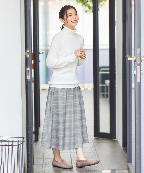 Honeys（ハニーズ）の「あったかタートルネック（ニット/セーター・レディース・ブラック/ブルー/モカ/ホワイト系その他/グレー系その他/ブラウン系その他/アイボリー・LL/S/M/L）」の19枚目の写真