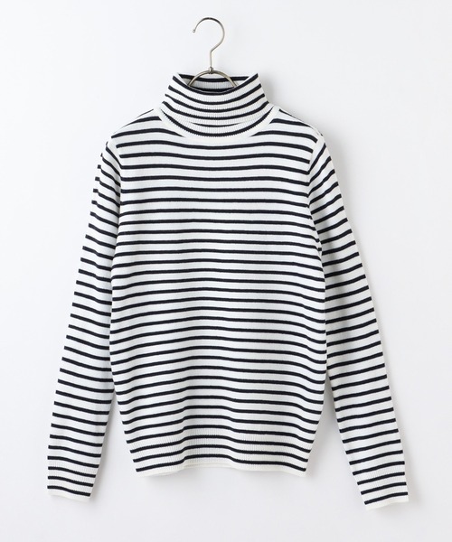 Honeys（ハニーズ）の「あったかタートルネック（ニット/セーター・レディース・ブラック/ブルー/モカ/ホワイト系その他/グレー系その他/ブラウン系その他/アイボリー・LL/S/M/L）」の12枚目の写真