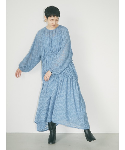 armonia(アルモニーア)の「armonia・ペチ付きレースライクワンピース*(ワンピース・レディース・ブラック/ブルー・FREE)」の9枚目の写真