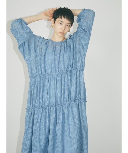 armonia(アルモニーア)の「armonia・ペチ付きレースライクワンピース*(ワンピース・レディース・ブラック/ブルー・FREE)」の11枚目の写真