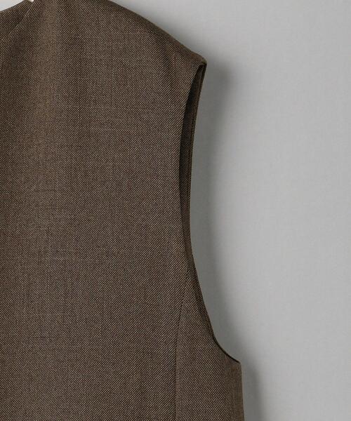 BEAUTY&YOUTH UNITED ARROWS(ビューティーアンドユースユナイテッドアローズ)の「BY ツイードライク キーネックジャンパースカート(ジャンパースカート・レディース・ブラック/ダークブラウン・S/M)」の17枚目の写真