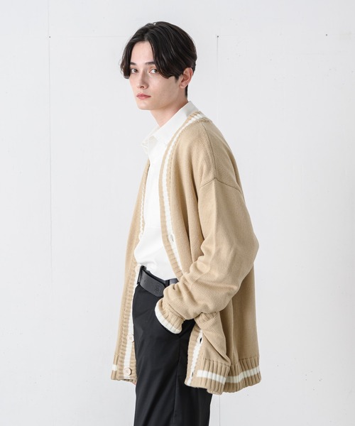EDEL（エーデル）の「EDEL - ニットカーディガン（カーディガン/ボレロ・メンズ・ベージュ・SMALL/MEDIUM/LARGE）」の18枚目の写真