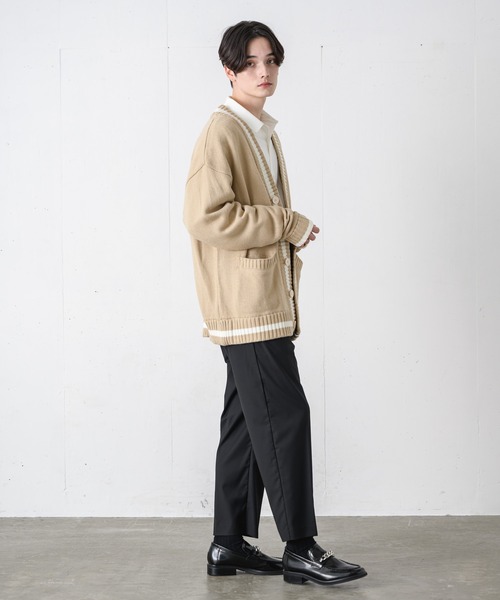 EDEL（エーデル）の「EDEL - ニットカーディガン（カーディガン/ボレロ・メンズ・ベージュ・SMALL/MEDIUM/LARGE）」の22枚目の写真