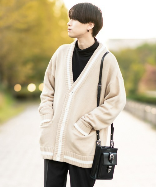 EDEL（エーデル）の「EDEL - ニットカーディガン（カーディガン/ボレロ・メンズ・ベージュ・SMALL/MEDIUM/LARGE）」の17枚目の写真