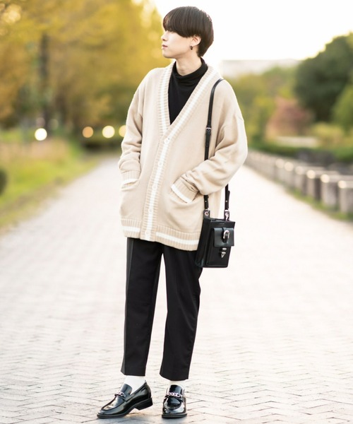 EDEL（エーデル）の「EDEL - ニットカーディガン（カーディガン/ボレロ・メンズ・ベージュ・SMALL/MEDIUM/LARGE）」の14枚目の写真