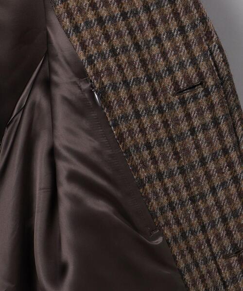 ＜Camoshita（カモシタ）＞ チェック シングル バルカラー コート Camoshita（カモシタ）＞ チェック シングル バルカラー コート - メルカリ