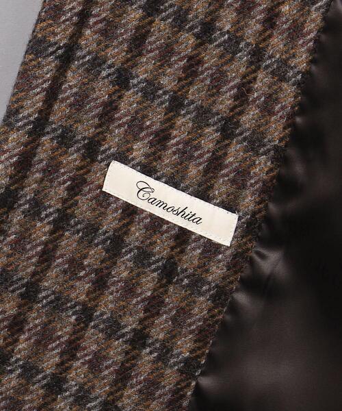 ＜Camoshita（カモシタ）＞ チェック シングル バルカラー コート Camoshita（カモシタ）の「＜Camoshita（カモシタ）＞ チェック