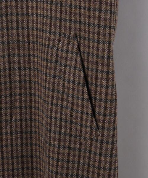 Camoshita（カモシタ）の「＜Camoshita（カモシタ）＞ チェック シングル バルカラー コート（その他アウター・メンズ・モカ・50/46/44/48）」の17枚目の写真