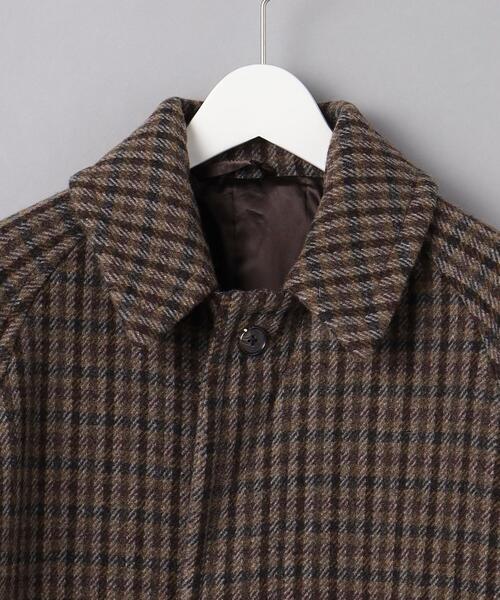 ＜Camoshita（カモシタ）＞ チェック シングル バルカラー コート Camoshita（カモシタ）の「＜Camoshita（カモシタ）＞ チェック