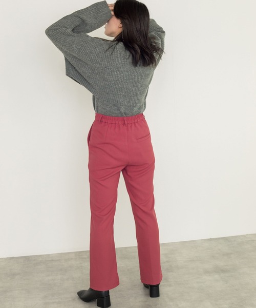 w closet（ダブルクローゼット）の「7Gリブカーデ×5G天竺インナーSET（カーディガン/ボレロ・レディース・オフホワイト/オレンジ/グリーン/グレー系4・FREE）」の15枚目の写真