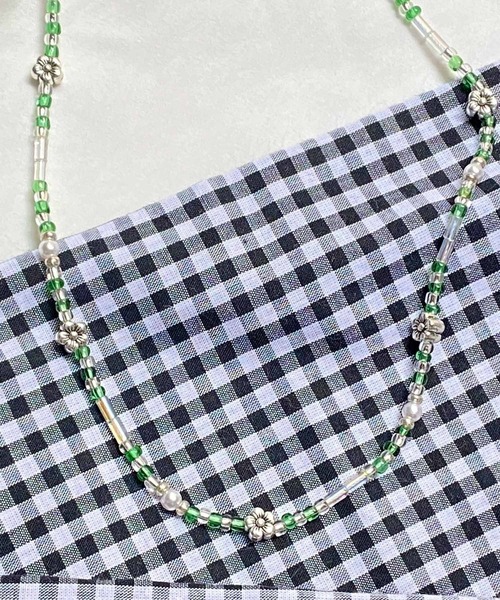 WEGO（ウィゴー）の「WEGO/フラワーミックスネックレス（ネックレス・レディース・その他1/その他2/その他3/その他4・FREE）」の2枚目の写真