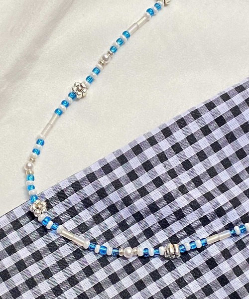 WEGO（ウィゴー）の「WEGO/フラワーミックスネックレス（ネックレス・レディース・その他1/その他2/その他3/その他4・FREE）」の4枚目の写真