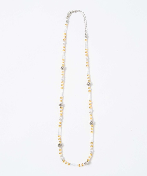 WEGO（ウィゴー）の「WEGO/フラワーミックスネックレス（ネックレス・レディース・その他1/その他2/その他3/その他4・FREE）」の12枚目の写真