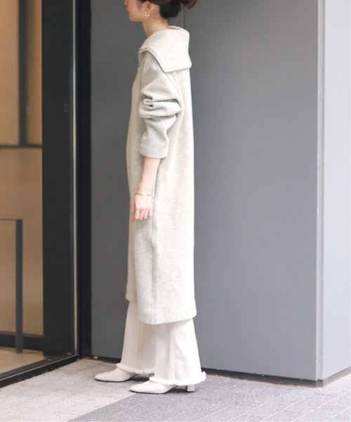 SLOBE IENA（スローブイエナ）の「【J.C.M /ジェイシーエム】ニットソーワンピース◆（ワンピース・レディース・グレー/ボルドー・FREE）」の5枚目の写真