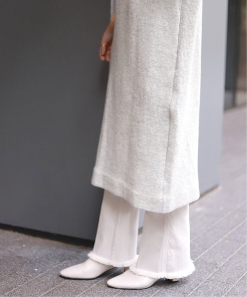 SLOBE IENA（スローブイエナ）の「【J.C.M /ジェイシーエム】ニットソーワンピース◆（ワンピース・レディース・グレー/ボルドー・FREE）」の10枚目の写真