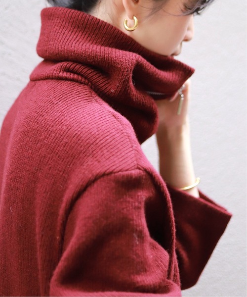 SLOBE IENA（スローブイエナ）の「【J.C.M /ジェイシーエム】ニットソーワンピース◆（ワンピース・レディース・グレー/ボルドー・FREE）」の16枚目の写真