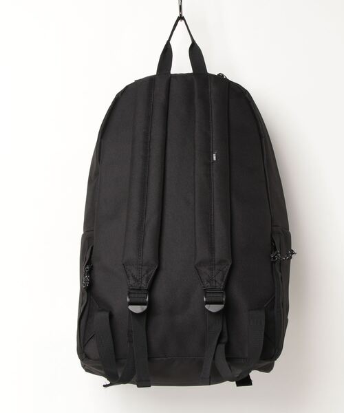 OBEY(オベイ)の「OBEY/オベイ ポリナイロン ロゴ入り ベーシック デイパック(バックパック/リュック・メンズ・ブラック・FREE)」の2枚目の写真