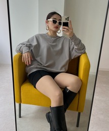 Avvenente | 【Avvenente】バックロゴ刺繍スウェット(スウェット)