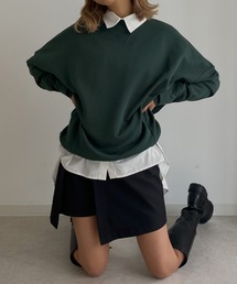 Avvenente | 【Avvenente】バックロゴ刺繍スウェット(スウェット)