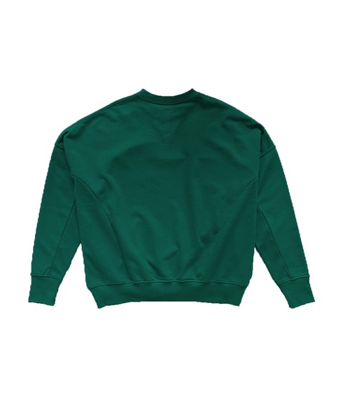 Avvenente（アベネンテ）の「【Avvenente】バックロゴ刺繍スウェット（スウェット・レディース・グレー/グリーン・FREE）」の6枚目の写真