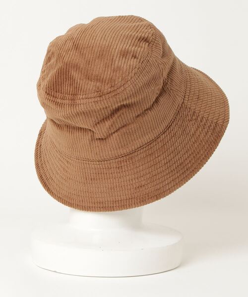 UNIVERSAL OVERALL（ユニバーサルオーバーオール）の「【Y】UNIVERSAL OVERALL 8Wコーデュロイダウンハット（ハット・メンズ・アイボリー/ブラウン/ピンク/ライトグリーン・FREE）」の7枚目の写真