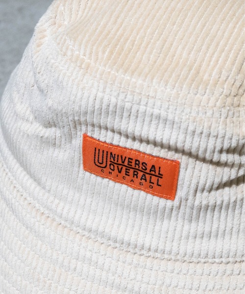 UNIVERSAL OVERALL（ユニバーサルオーバーオール）の「【Y】UNIVERSAL OVERALL 8Wコーデュロイダウンハット（ハット・メンズ・アイボリー/ブラウン/ピンク/ライトグリーン・FREE）」の8枚目の写真