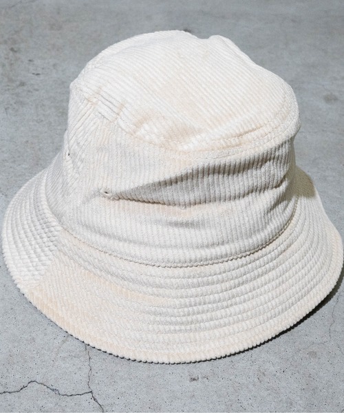 UNIVERSAL OVERALL（ユニバーサルオーバーオール）の「【Y】UNIVERSAL OVERALL 8Wコーデュロイダウンハット（ハット・メンズ・アイボリー/ブラウン/ピンク/ライトグリーン・FREE）」の10枚目の写真