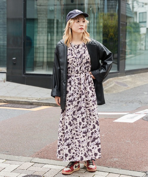 byYOUANCE（バイユアンス）の「オーバーサイズダブルジャケット（テーラードジャケット・レディース・ブラック系その他/ベージュ系その他2/ブラック系その他2・FREE）」の4枚目の写真