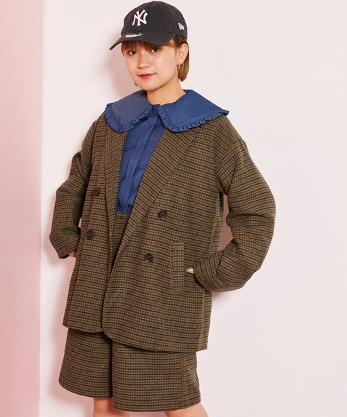 byYOUANCE（バイユアンス）の「オーバーサイズダブルジャケット