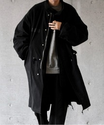 y/m by れぽすけ | ハイネックM65フィッシュテールパーカー(モッズコート)